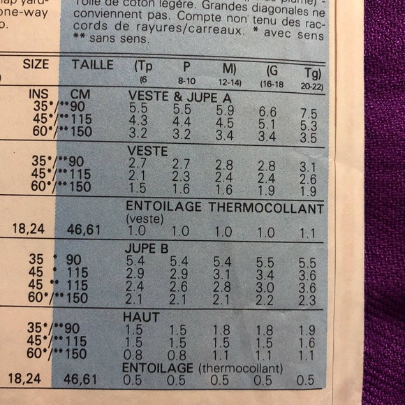 Butterick 4432 pattern cardigan top maxi skirt size L XL - Picture 6 of 6